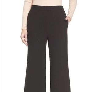 Leith Nordstrom Black Wide Leg Pants Trousers XS